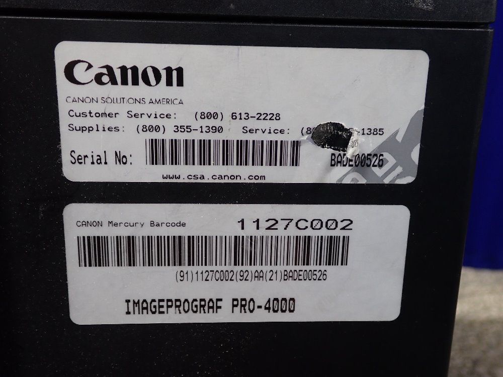 Canon Printer - Pro-4000