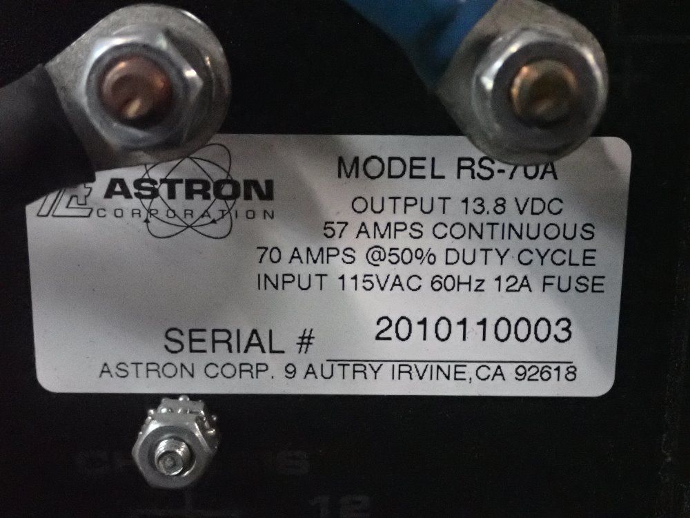 Astron Power Supply - Rs-70a