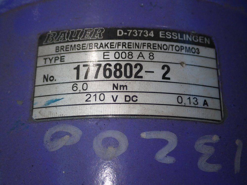 Bauer Gear Drive - E008a8