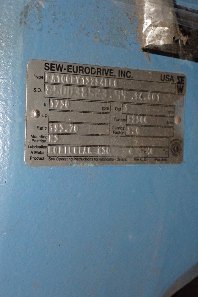 Sew Eurodrive 7.5 Hp Gear Drive - Fa1000v132348n8
