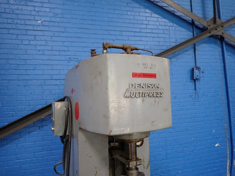 Denison 8 Ton S087lc261a72d267c221a235c237a59 Hydraulic Press - S087lc261a72d267c221a235c237a59