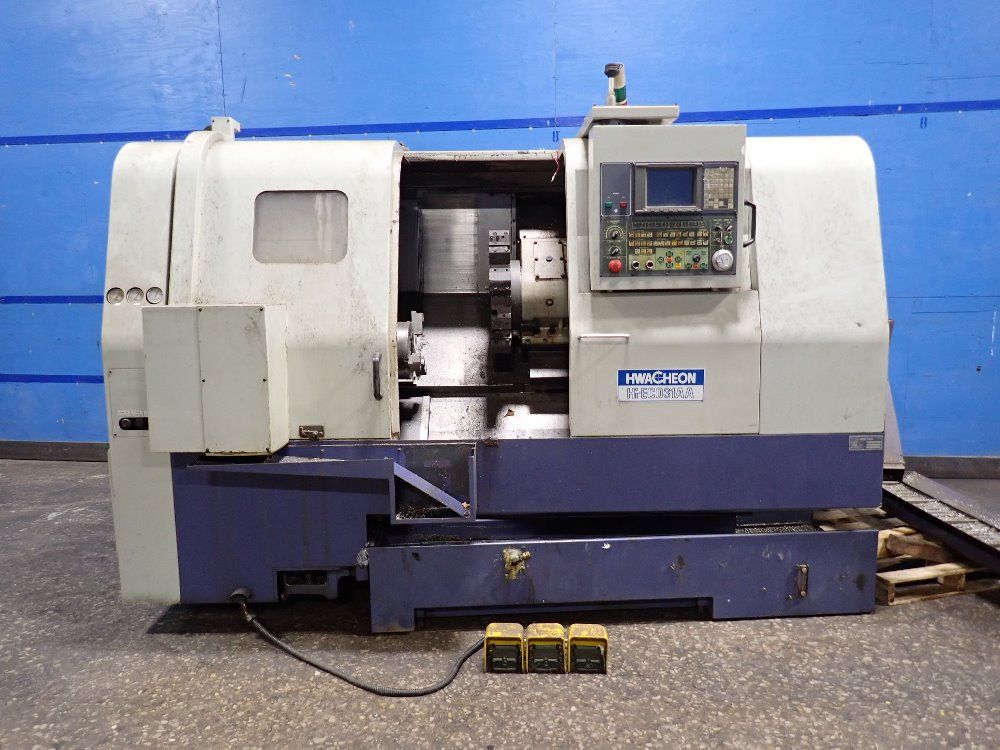 Hwacheon 2000 Hwacheon Hi-eco 31aa Cnc Lathe - Hi-eco 31aa