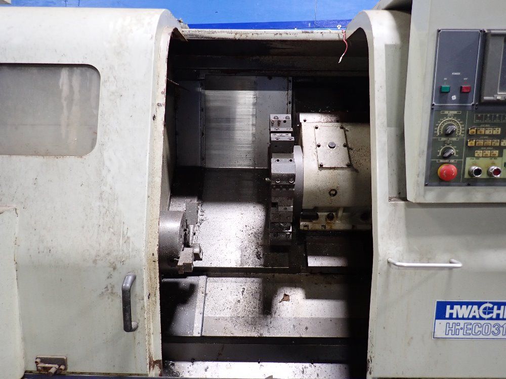 Hwacheon 2000 Hwacheon Hi-eco 31aa Cnc Lathe - Hi-eco 31aa