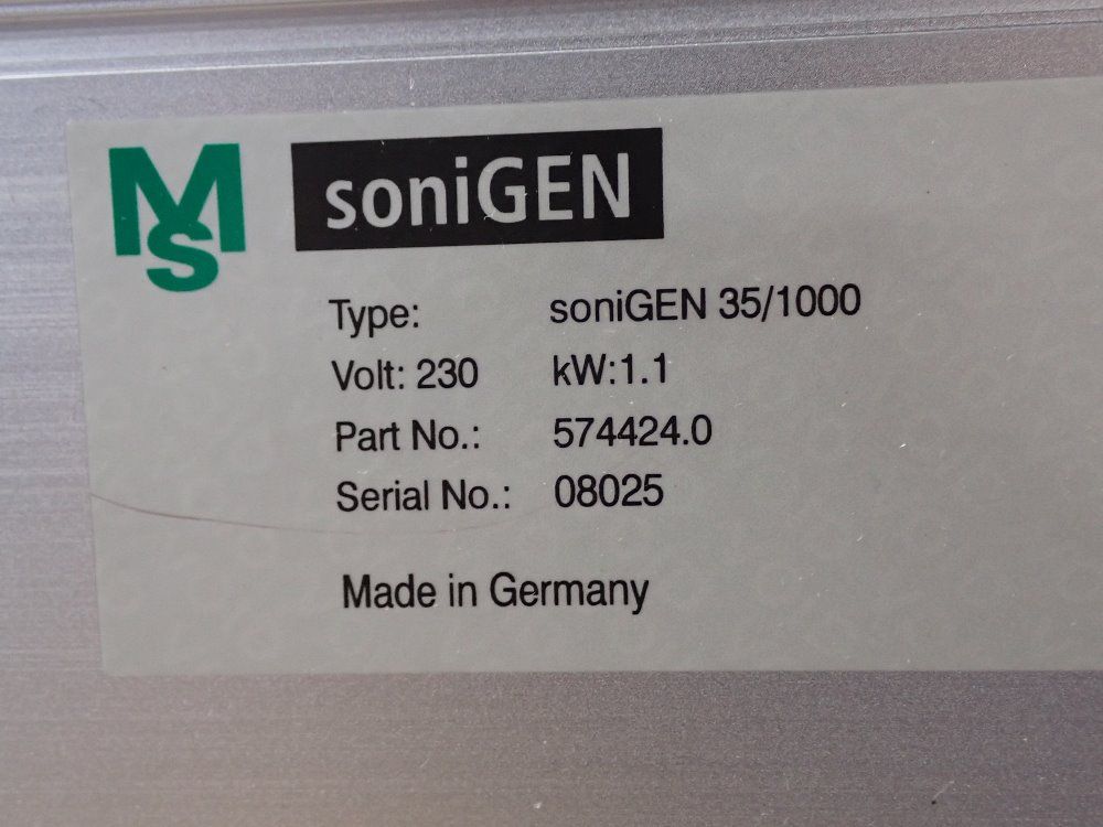 Sonigen Ultrasonic Generator