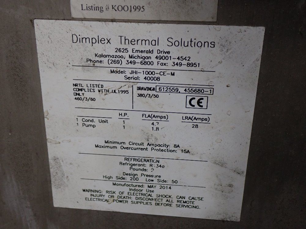 Dimplex Chiller