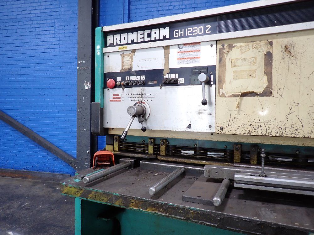 Promecam 124" Gh 1230z Shear - Gh 1230z