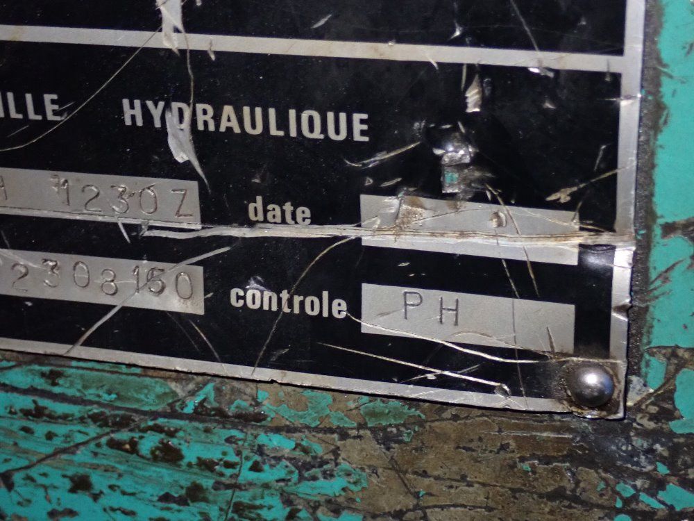 Promecam 124" Gh 1230z Shear - Gh 1230z