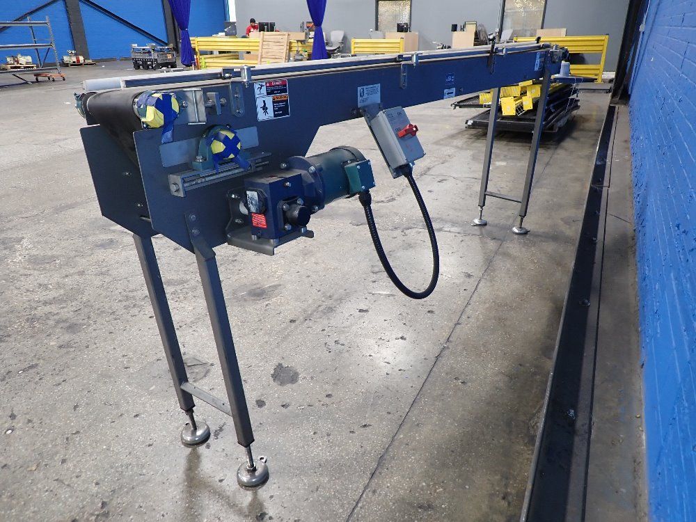 8"x115"x46" Power Belt Conveyor