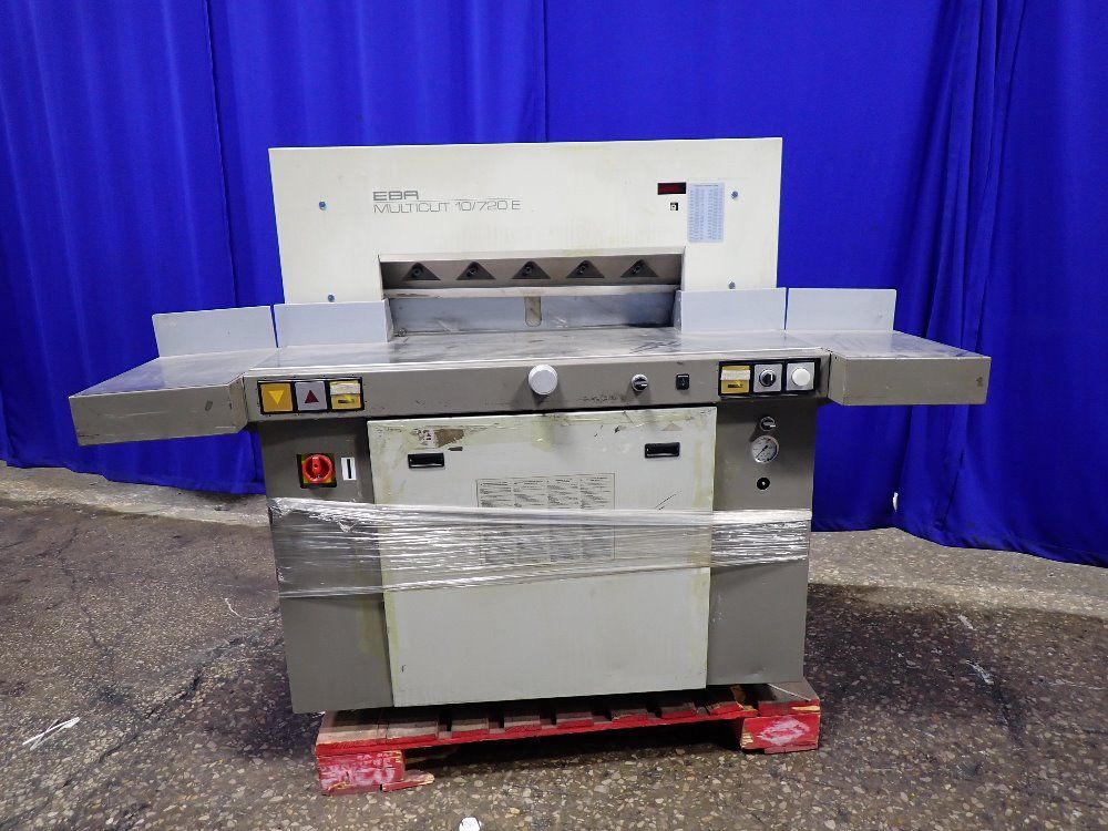 Eba 28 1/2"x7 1/2" Opening Multicut 10/720 E/lt Paper Cutter - Multicut 10/720 E/lt