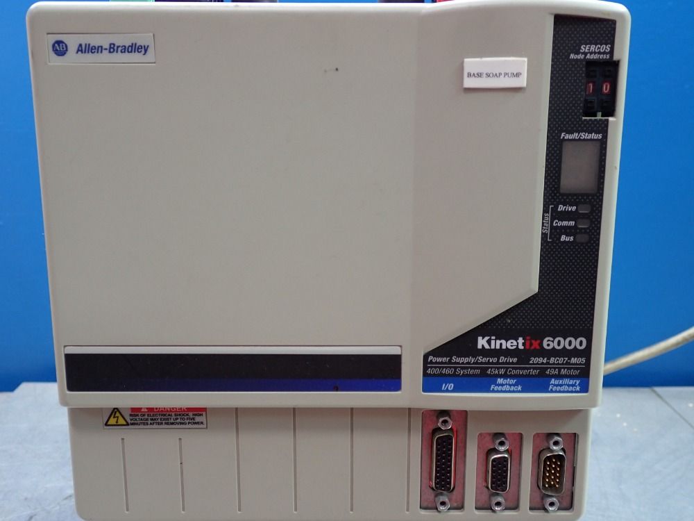 Allen-bradely 45kw/49a Kinetix 6000 Intergrated Axis Module - 2094-ac16-m03-s