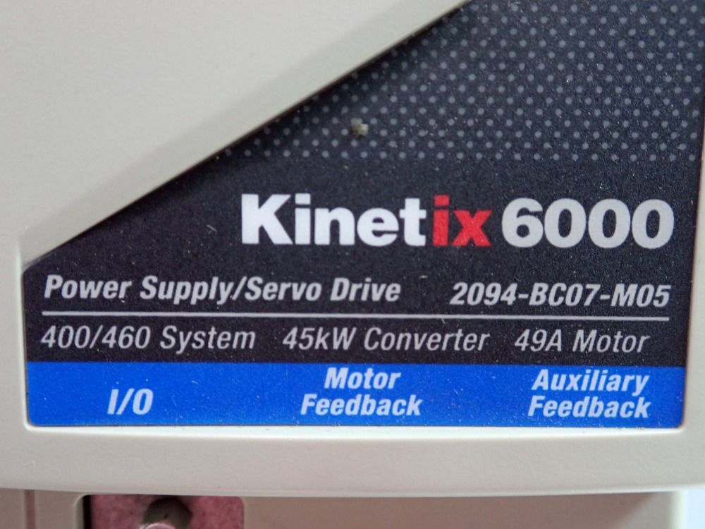 Allen-bradely 45kw/49a Kinetix 6000 Intergrated Axis Module - 2094-ac16-m03-s
