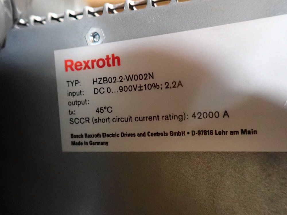 Rexroth Servo Drive - Hzb02.2-w002n