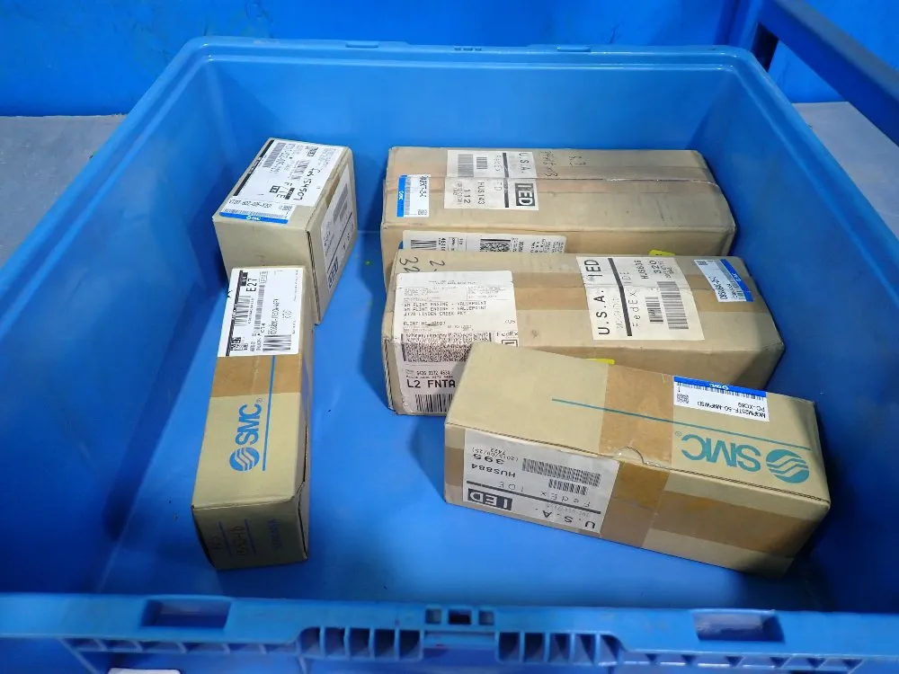 Smc Compact Guide Cylinder, Solenoid Valve