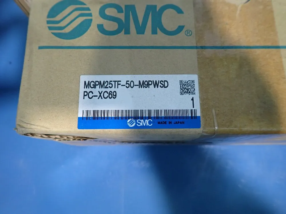 Smc Compact Guide Cylinder, Solenoid Valve