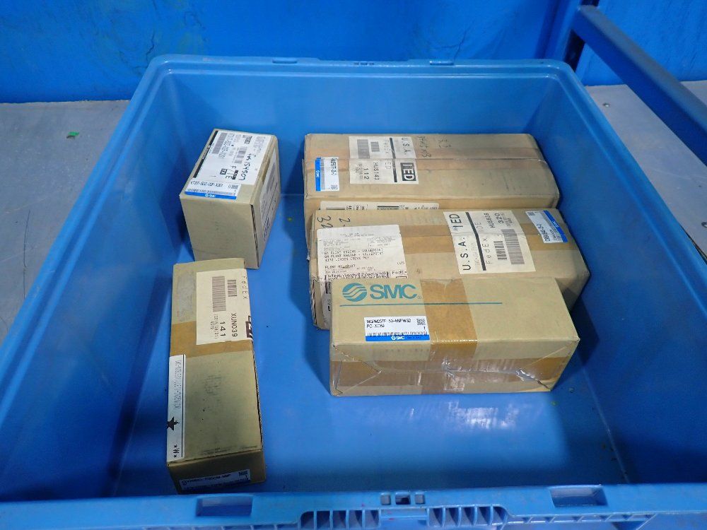 Smc Compact Guide Cylinder, Solenoid Valve