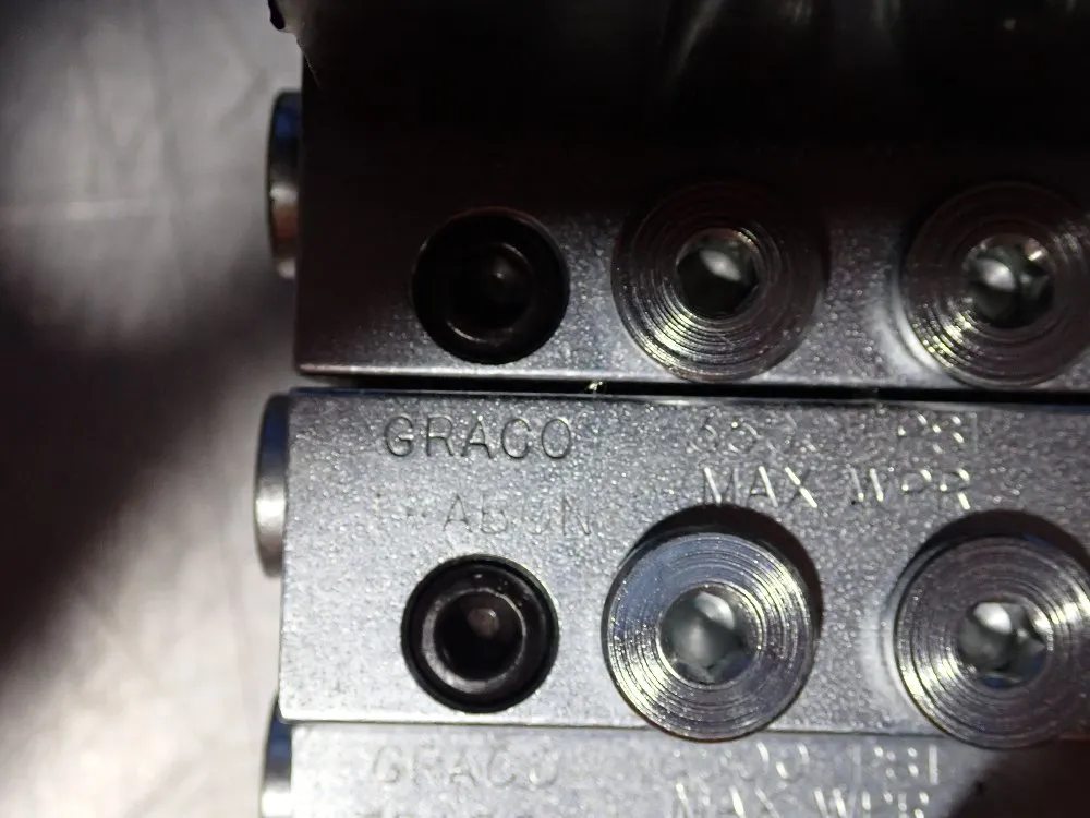 Graco Hydraulic Manifold Valve - Msp-05s