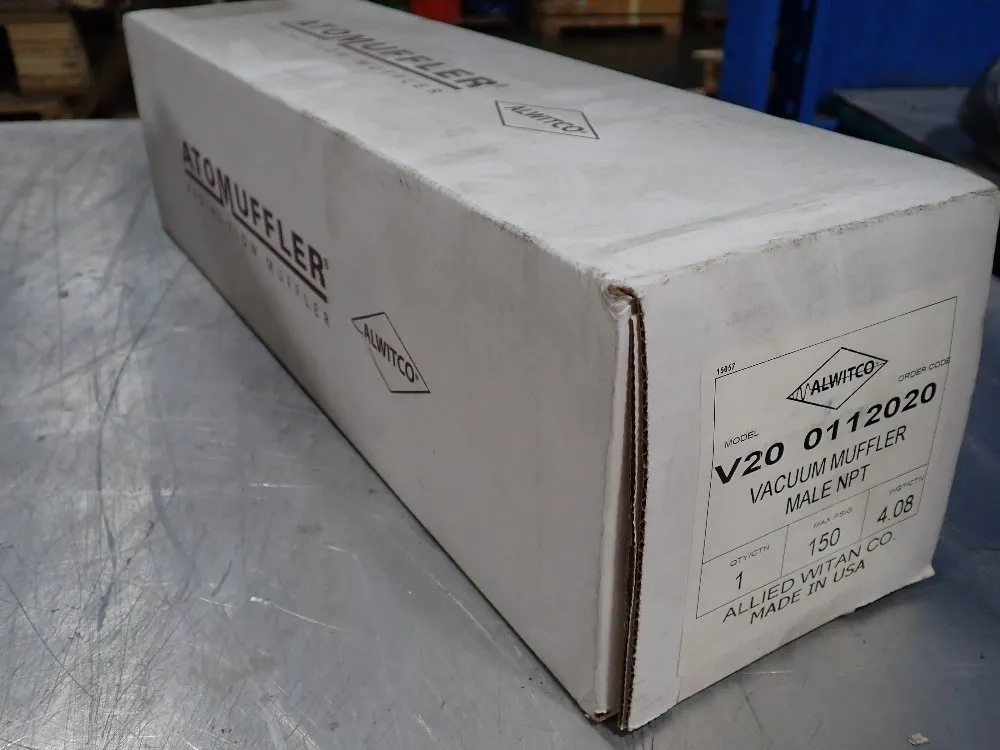 Alwitco 150 Psig Automuffler Radial Flow Muffler - V20 0112020