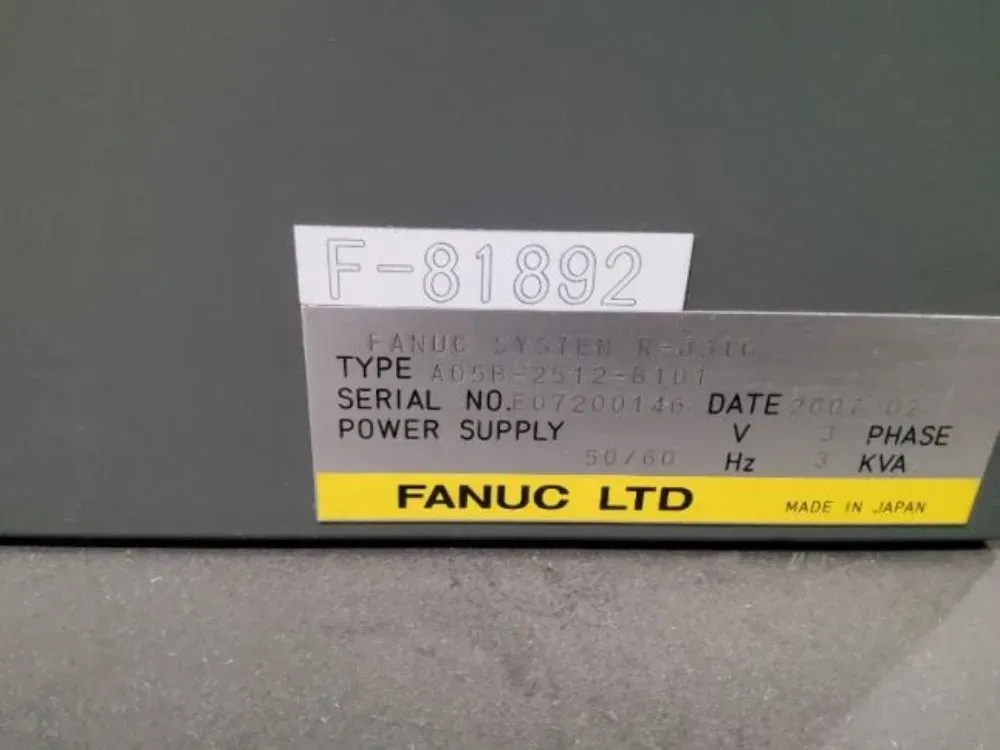 Fanuc / Lincoln Electric Robot Weld Cell W/ Positioner - Arc Mate 120ib/10l