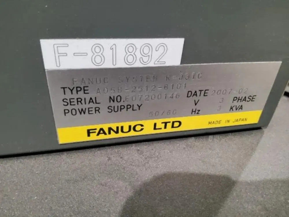 Fanuc / Lincoln Electric Robot Weld Cell W/ Positioner - Arc Mate 120ib/10l