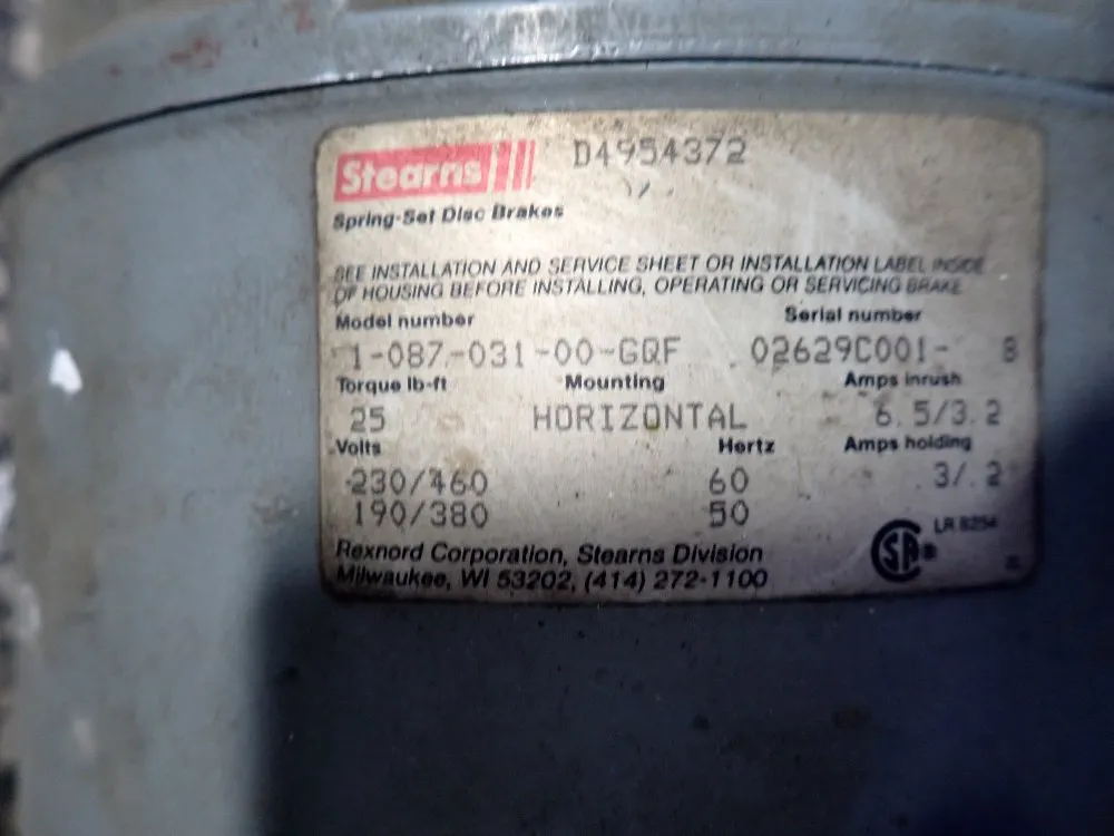 Lincoln Electric 5 Hp Motor - D-eg0317barq