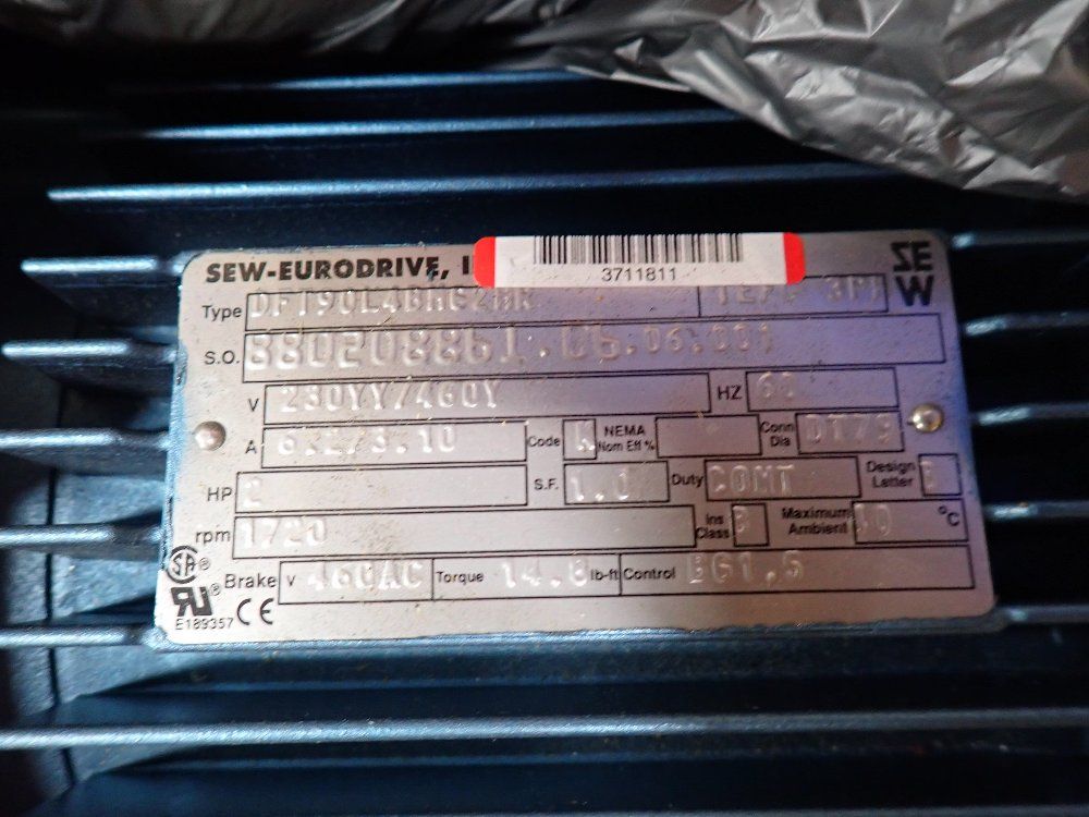 Sew-eurodrive 2 Hp Gear Drive