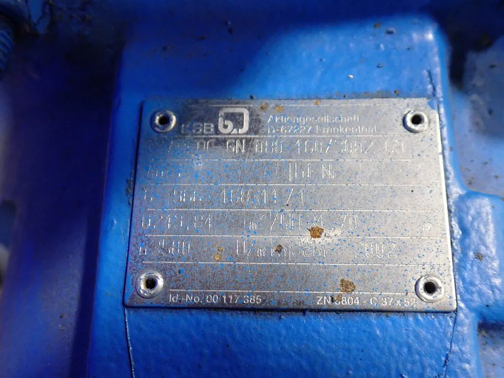 Process & Power Pump - Gn 080-160