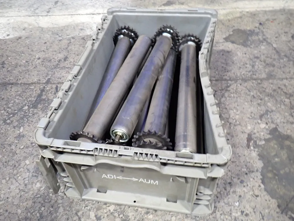 2"x20" Double Sprocket Conveyor Rollers