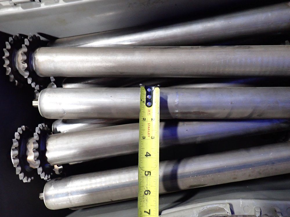 2"x20" Double Sprocket Conveyor Rollers
