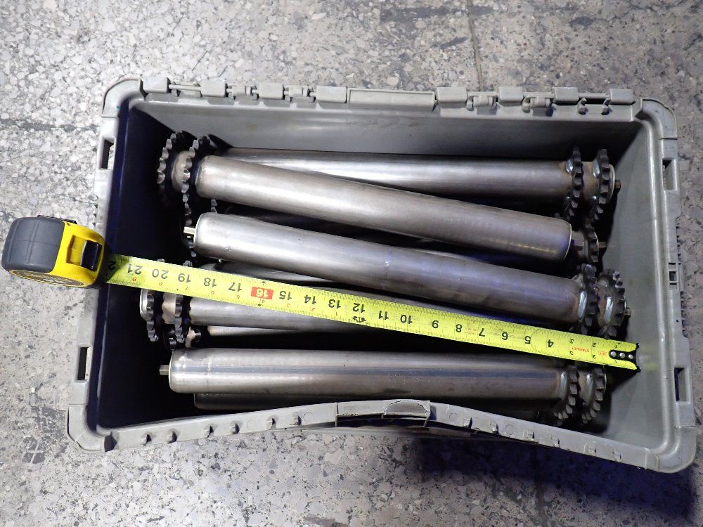 2"x20" Double Sprocket Conveyor Rollers