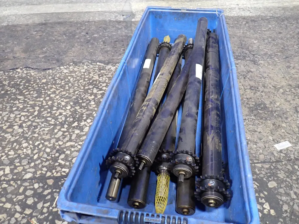 2"x34" Double Sprocket Conveyor Rollers