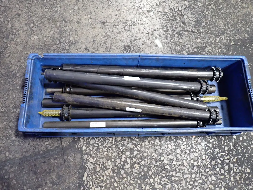 2"x34" Double Sprocket Conveyor Rollers