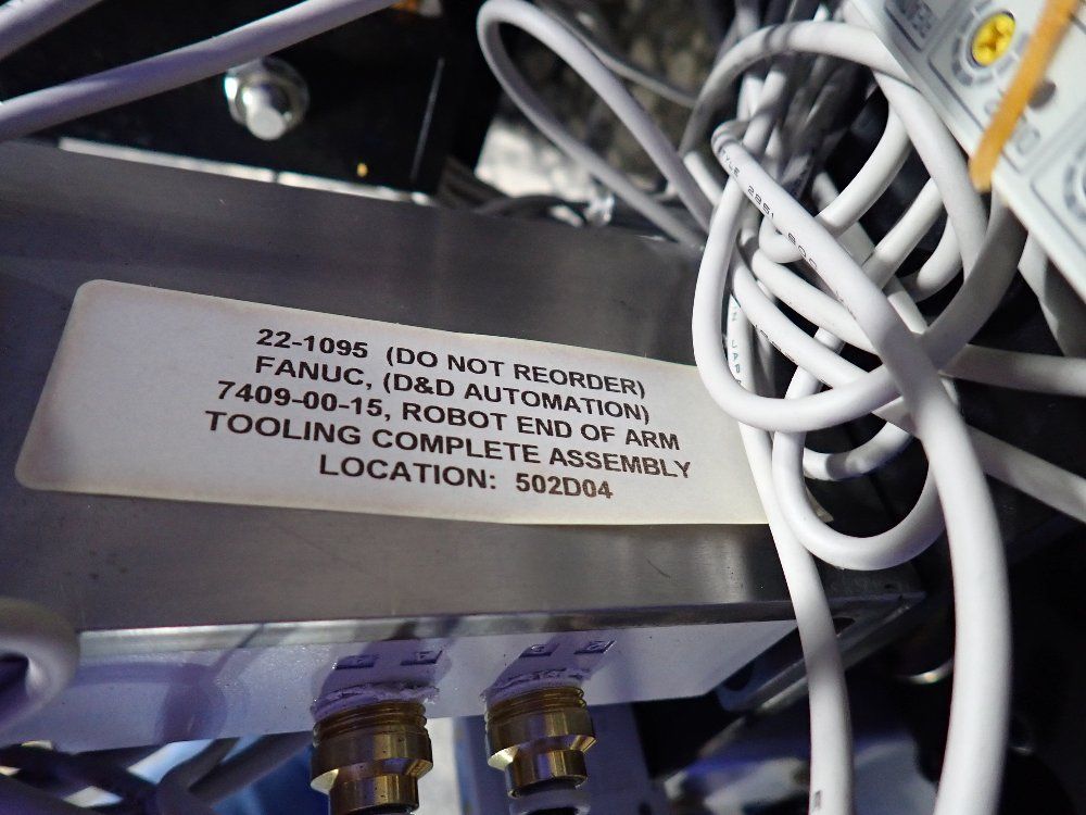 Fanuc Robot End Of Arm Tooling Comlete Assembly