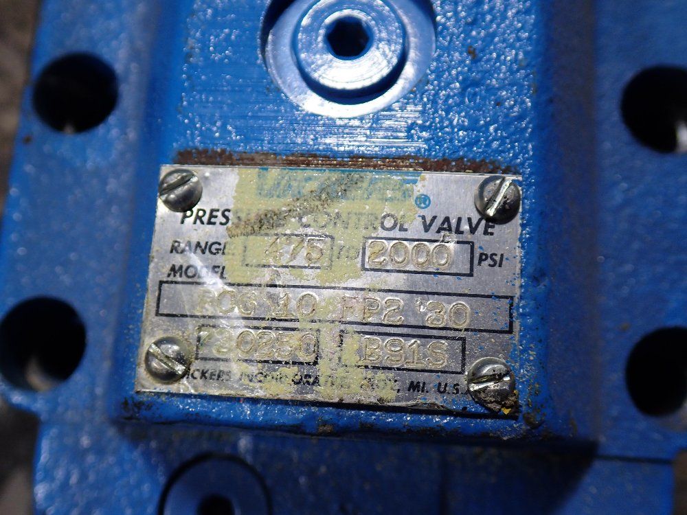 Vickers Pressure Control Value - Rcg10fp230