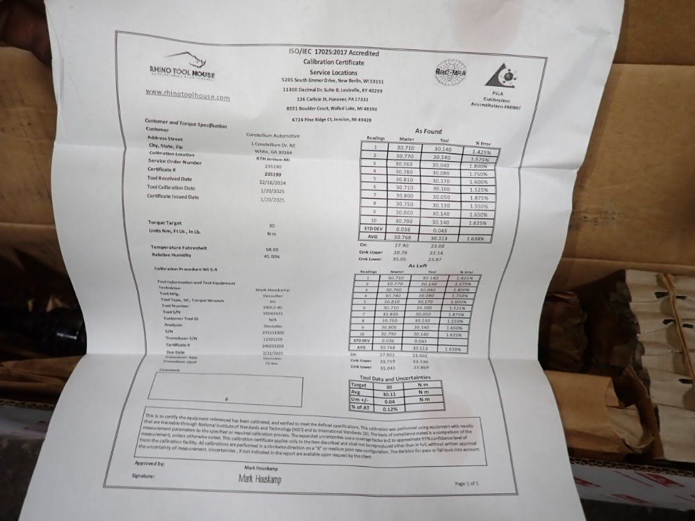 Desoutter Tools Nutrunner - Erdl 2-40