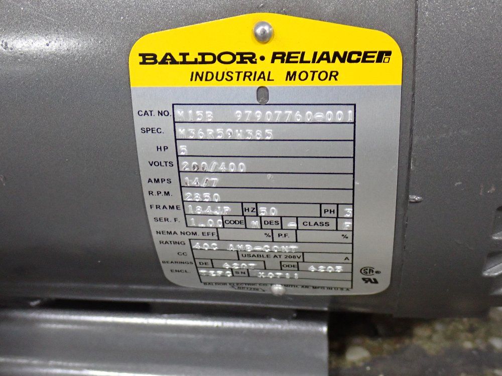Baldor 5 Hp Motor