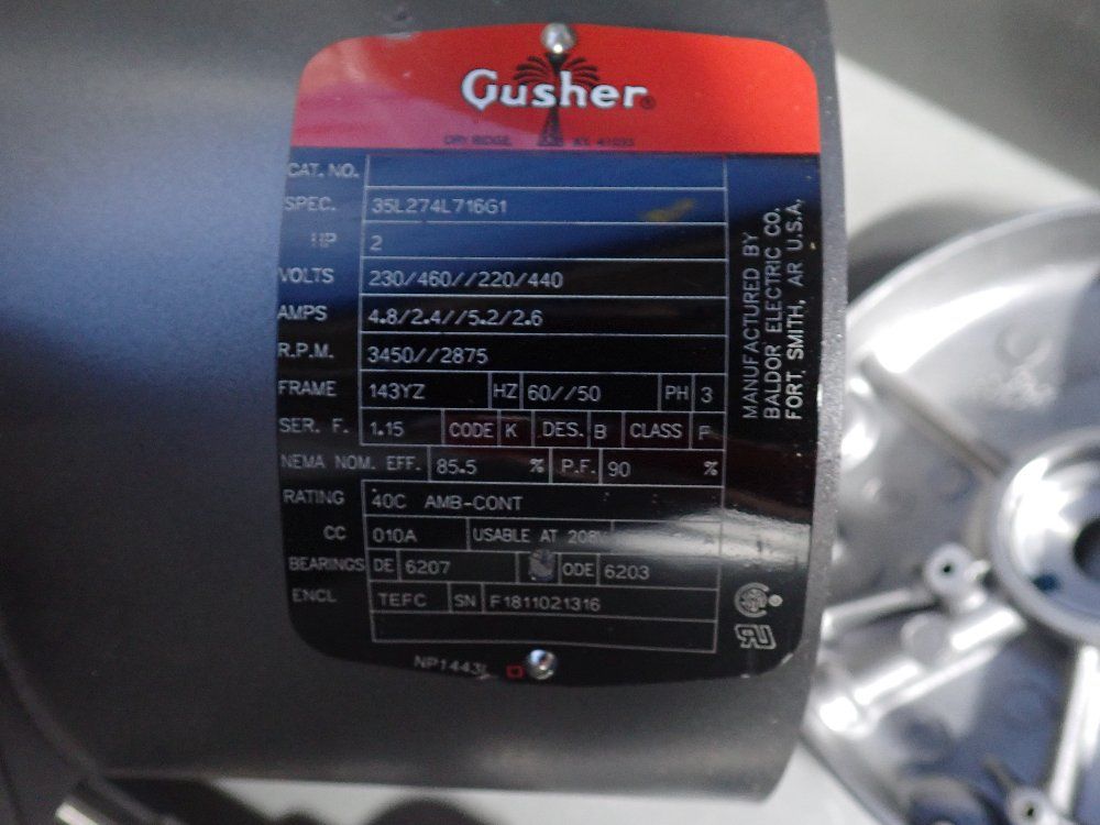 Gusher 2 Hp Pump Motor