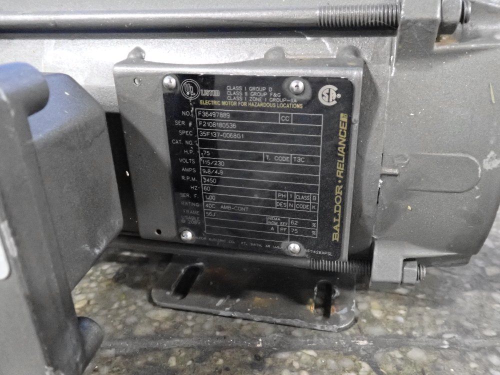 Baldor .75 Hp Motor