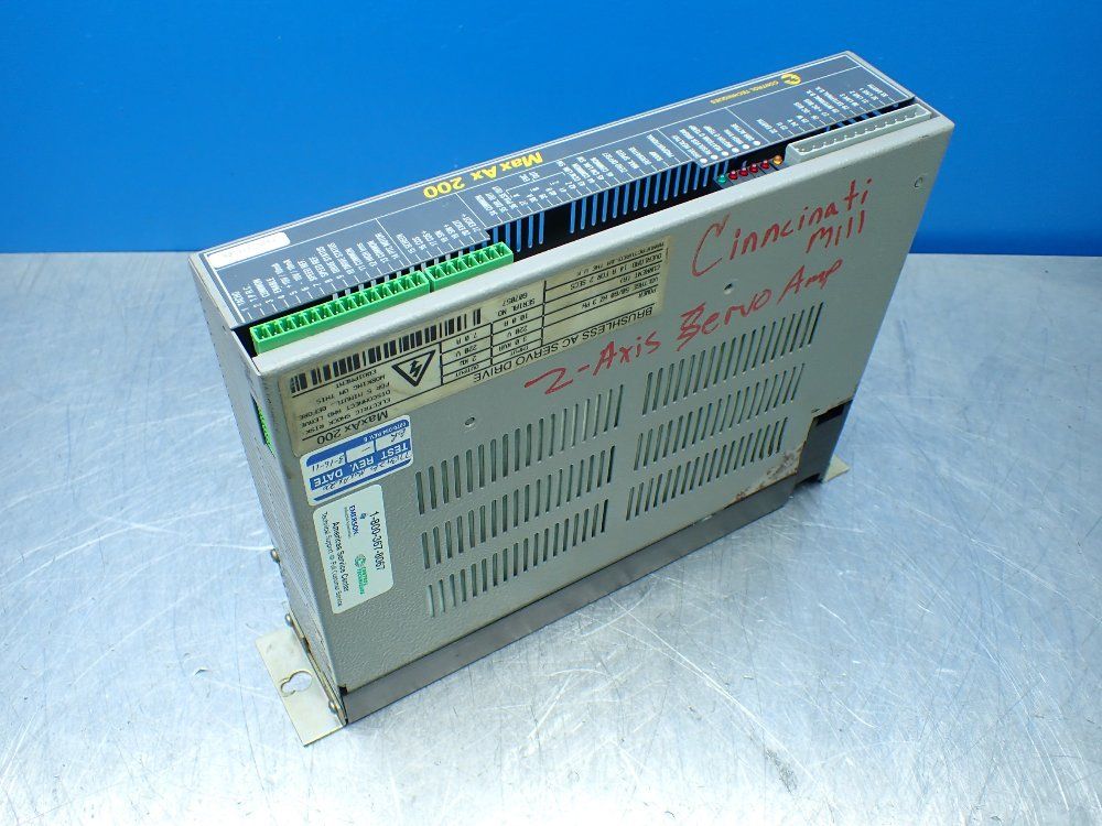 Control Techniques Max Ax 200 Brushless Ac Servo Drive - C60221/1.04
