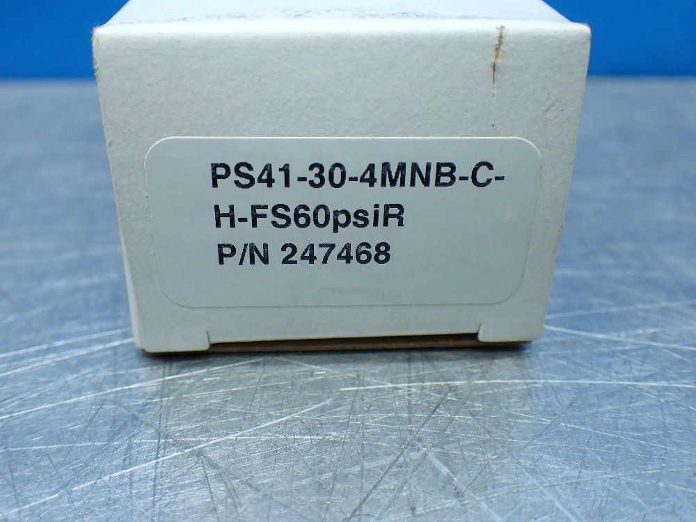 Gems Pressure Switch - Ps41-30-4mnb-c-h-fs60psir