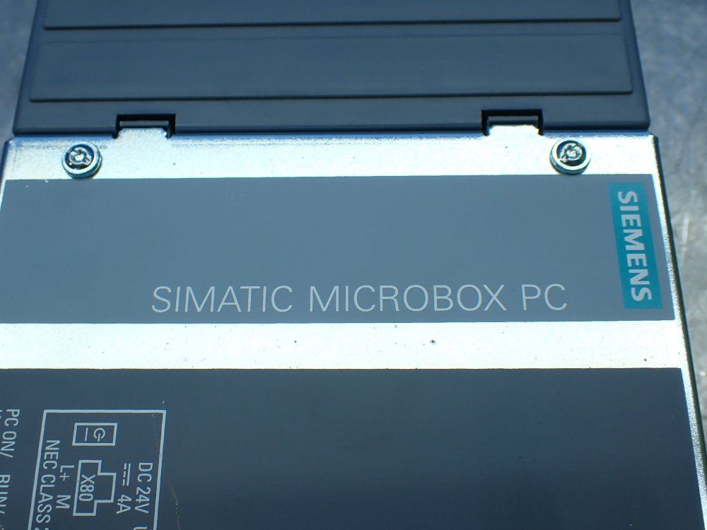 Siemens Simatic Ipc427e Microbox Pc - 6ag4141-1aa17-0fa0