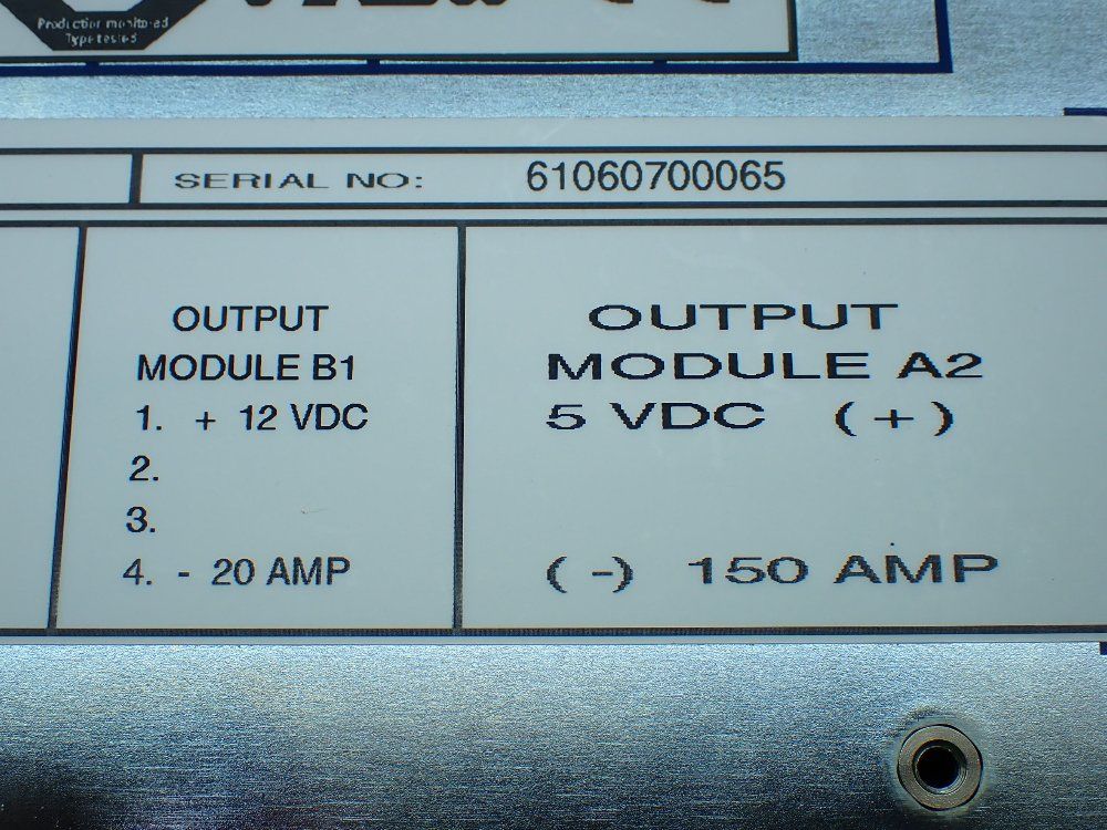 Power-one Dc Switching Power Supply. - Spm5a2b1l