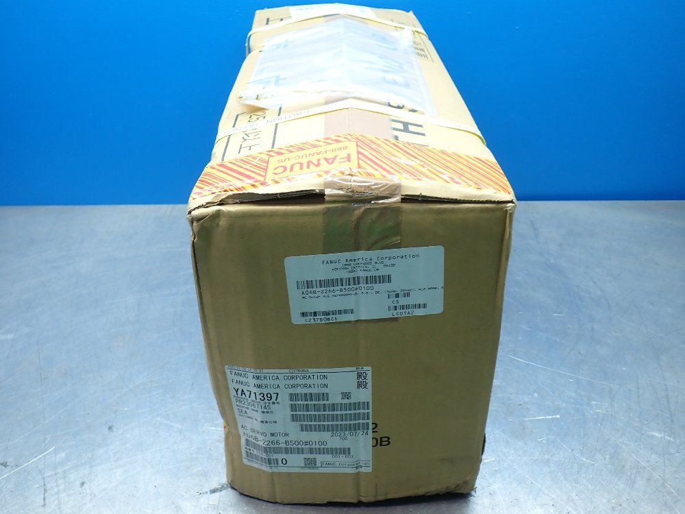 Fanuc Ac Servo Motor. - A06b-2266-b500#0100