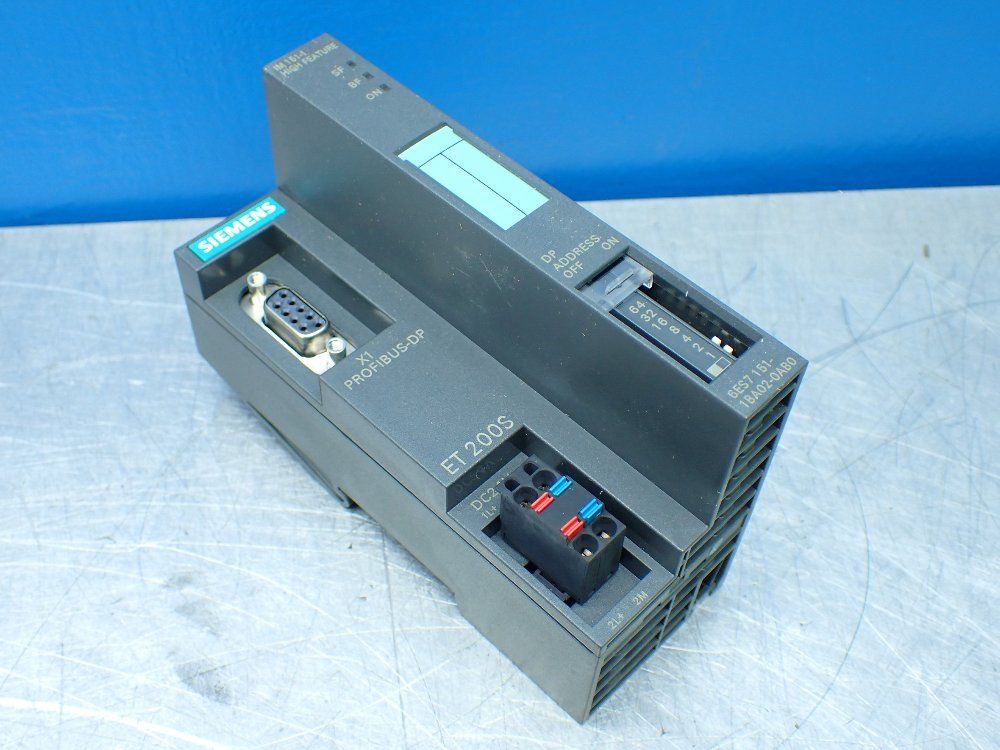 Siemens Simatic S7 Interface Module - 6es7 151-1ba02-0ab0
