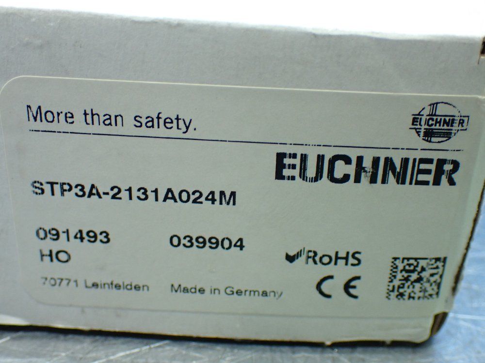 Euchner Safety Switch. - Stp3a-2131a024m