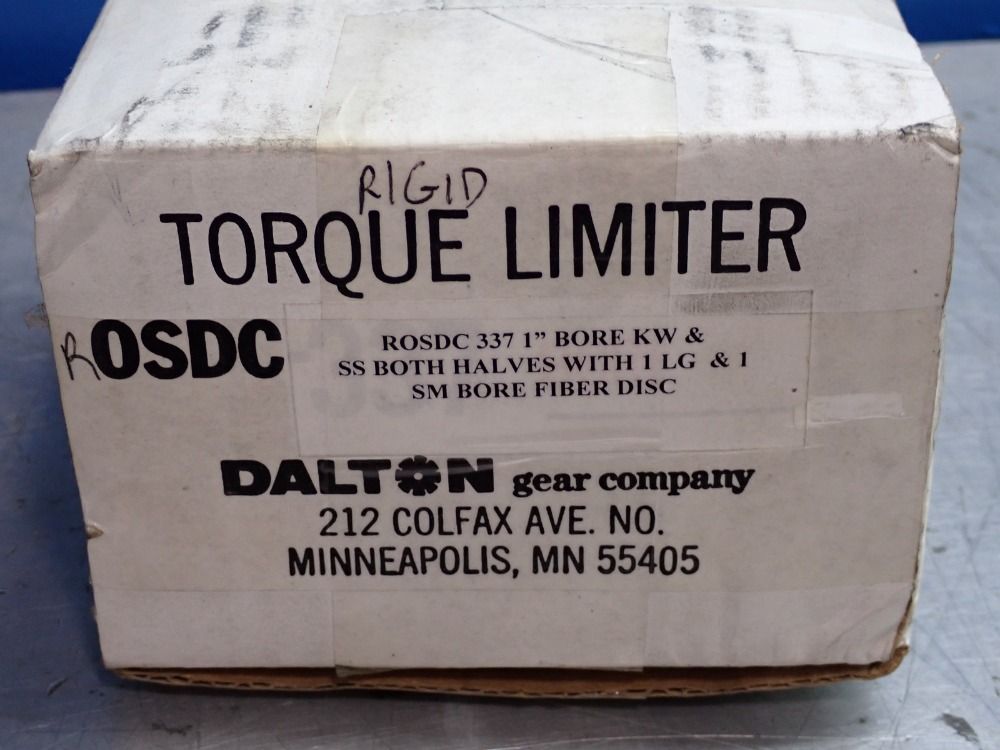 Dalton Gear Coupling, 1" Bore - Rosdc-337-1x1