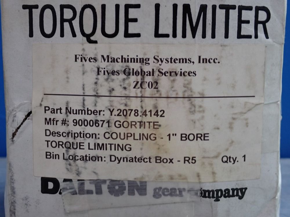 Dalton Gear Coupling, 1" Bore - Rosdc-337-1x1
