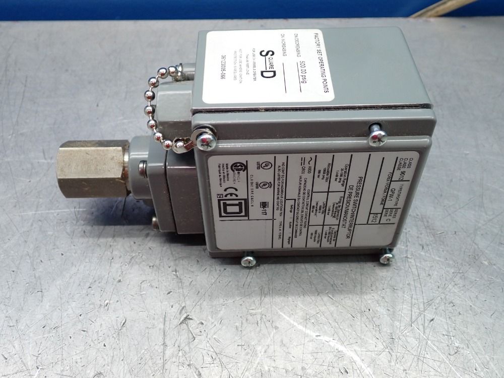 Square D Pressure Switch/intuerruptor - 9012-gfw-1