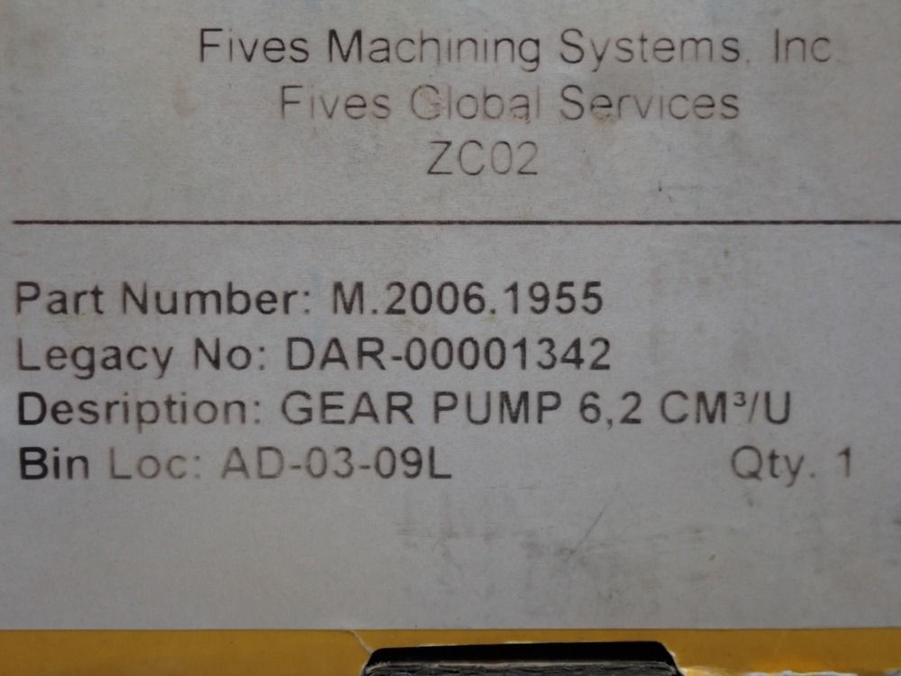 Parker Gear Pump - 3309111356