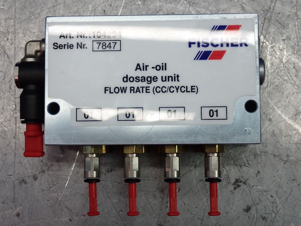 Fischer Lube Block Air/oil - 104234