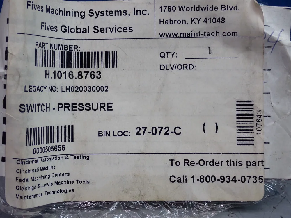 Danfoss Pressure Switch - Kp36